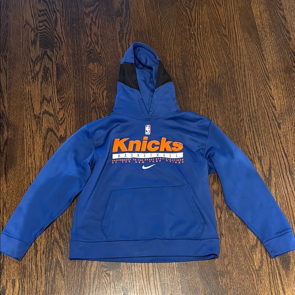 Nike Other - Nike Kids Blue Knicks Hoodie. Youth size medium